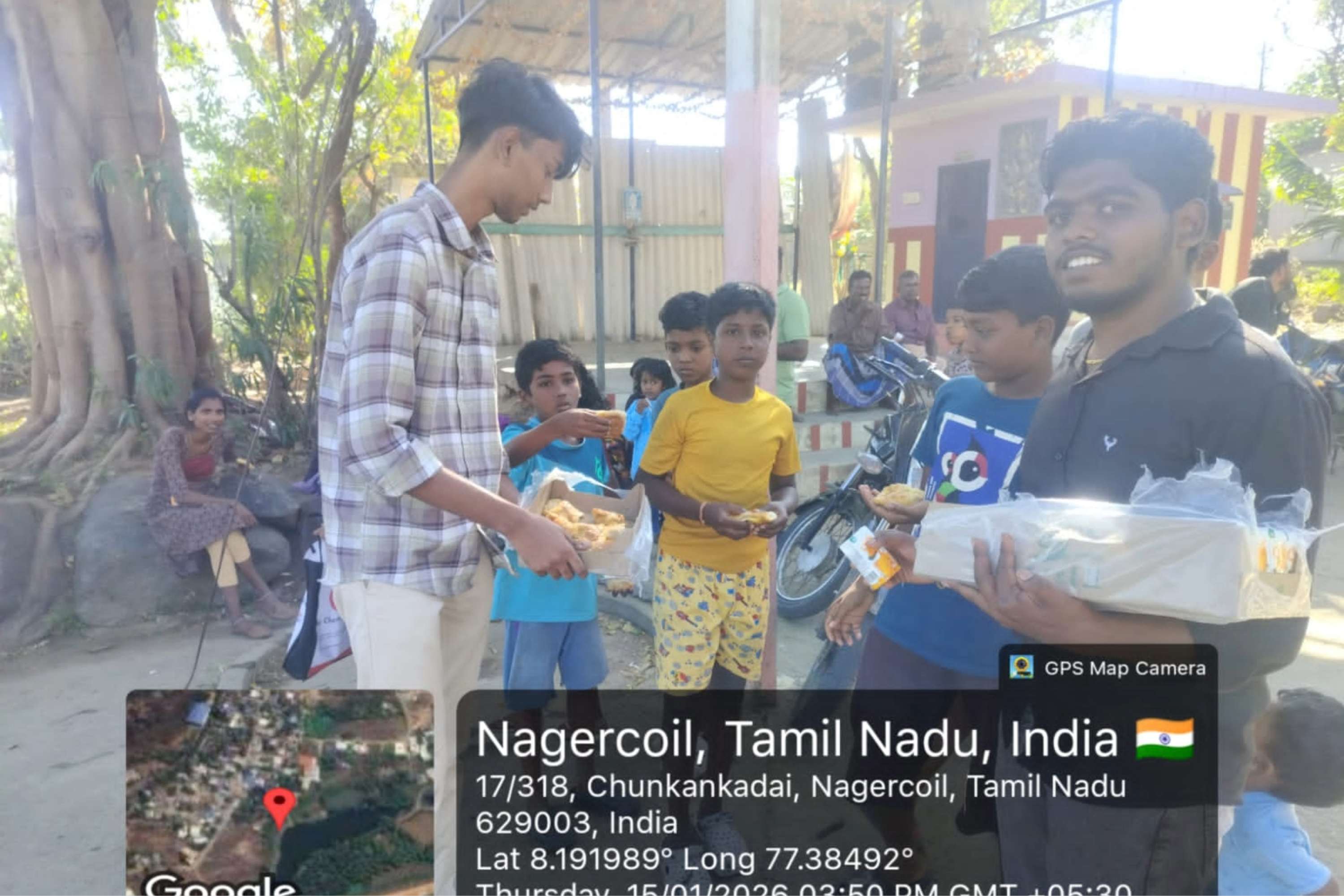 Pongal Celebration with the Community at Kamarajar Nagar 16/1/2026